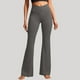thumbnail image 2 of MKLEKYY Leggings de yoga ajustados y acampanados para mujer, 2 of 5