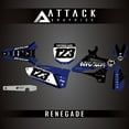 thumbnail image 2 of Attack Graphics Custom Renegade Complete Bike Restyle Graphics Kit Compatible with Polisport MX Restyling Kit, 2 of 4