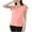 Hot Pink, variant on lmcalzta Womens T Shirts V Neck Soft Comfy Sleep Tops Summer Pajama Tees Solid Color Loose Fitting Blouses
