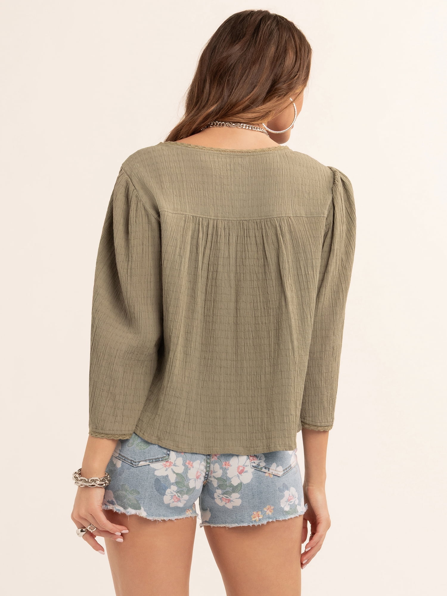 Jessica Simpson Women's Fiesole Lace Top, Sizes XS-XL