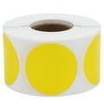 thumbnail image 1 of Yellow Circle Dot Stickers | 1.5" Inches Round | 500 Pack, 1 of 3