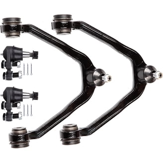 13-Piece Front Upper Control Arm & Ball Joint Kit For Chevy Silverado / GMC Sierra 1500 (1999-2006)