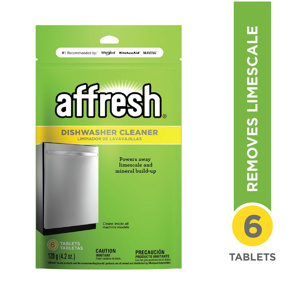 Affresh Dishwasher Cleaner Tablets, 6 count