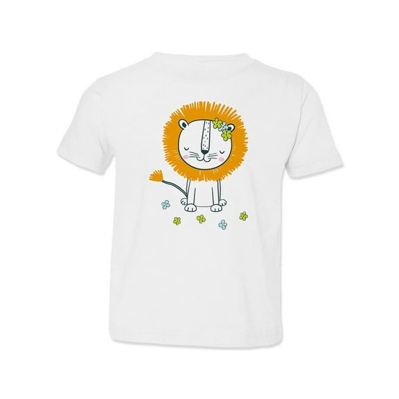 A Cute Sitting Lion T-Shirt Toddler -Image by Shutterstock, 4 Toddler