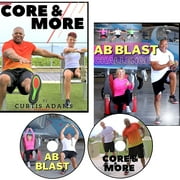 AB Blast Exercise DVDs for Seniors & Beginners- Trim Waistline- Get Energized & Stronger- Low Impact- NO Floor Exercise for seniors Fitness for Seniors DVD, Chair exercises for seniors for your core..