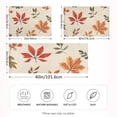 thumbnail image 2 of Yayeee Pillowcase King Size Set of 2 Satin Wrinkle Resistant Pillow Case, Yellow Autumn Leaves, 2 of 7