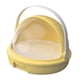 thumbnail image 2 of Caja de cría de gusanos de , caja de cría para pequeños animales, contenedor de transporte portátil con orificios de ventilación para niñas, fácil Amarillo, 2 of 8