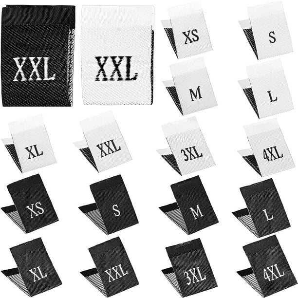 Sewing Clothing Size Label, Polyester Labels Clothing