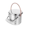 thumbnail image 1 of Silver Artist Brush Basin for Washing Stainless Steel 1Pcs, 1 of 3
