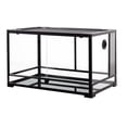 thumbnail image 6 of Guzzlo Tempred Glass Reptile Tank 40 Gallon, Black, 6 of 7