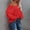 Red, variant on Black Women’s Long Sleeve Cropped Crew Neck Lightweight Fall Sweaters Crew Neck 2026 Fall Clothes, Winter Sweater, Loose Fit, drop shoulder, Soft Fabric, Pullover Sweater, Trendy Outfits S