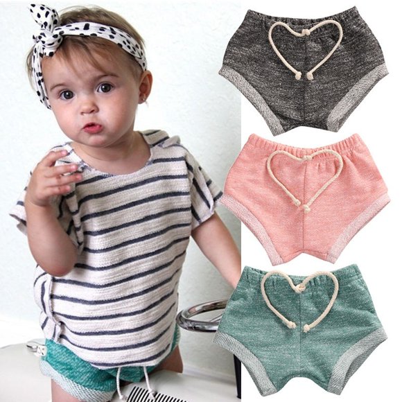 New Fashion Toddler Child Baby Boys Girls Shorts Cotton PP Pants