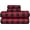 Buffalo Check, variant on Bliss Casa 4-Piece 100% Cotton Flannel Bed Set for Full Size - Unisex Adult, Soft, All-Season