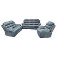 thumbnail image 1 of Sala Modular de 3 plazas Reclinable Gris 3-2-1 con 6 plazas Tela Velvet Sephir Bossa, 1 of 10