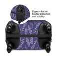 thumbnail image 4 of Haiem Lavender Flowers Luggage Cover Printed Suitcase Covers for Luggage Elastic Washable Suitcase Protector Fits 18-32 Inch Luggage-Large, 4 of 9
