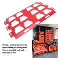thumbnail image 3 of Mounting Plate, Metal Base for Tool Storage and Organization System, with High Strength Iron Material, Supports 100 Lbs for Packout Toolboxes Replacement, 3 of 7