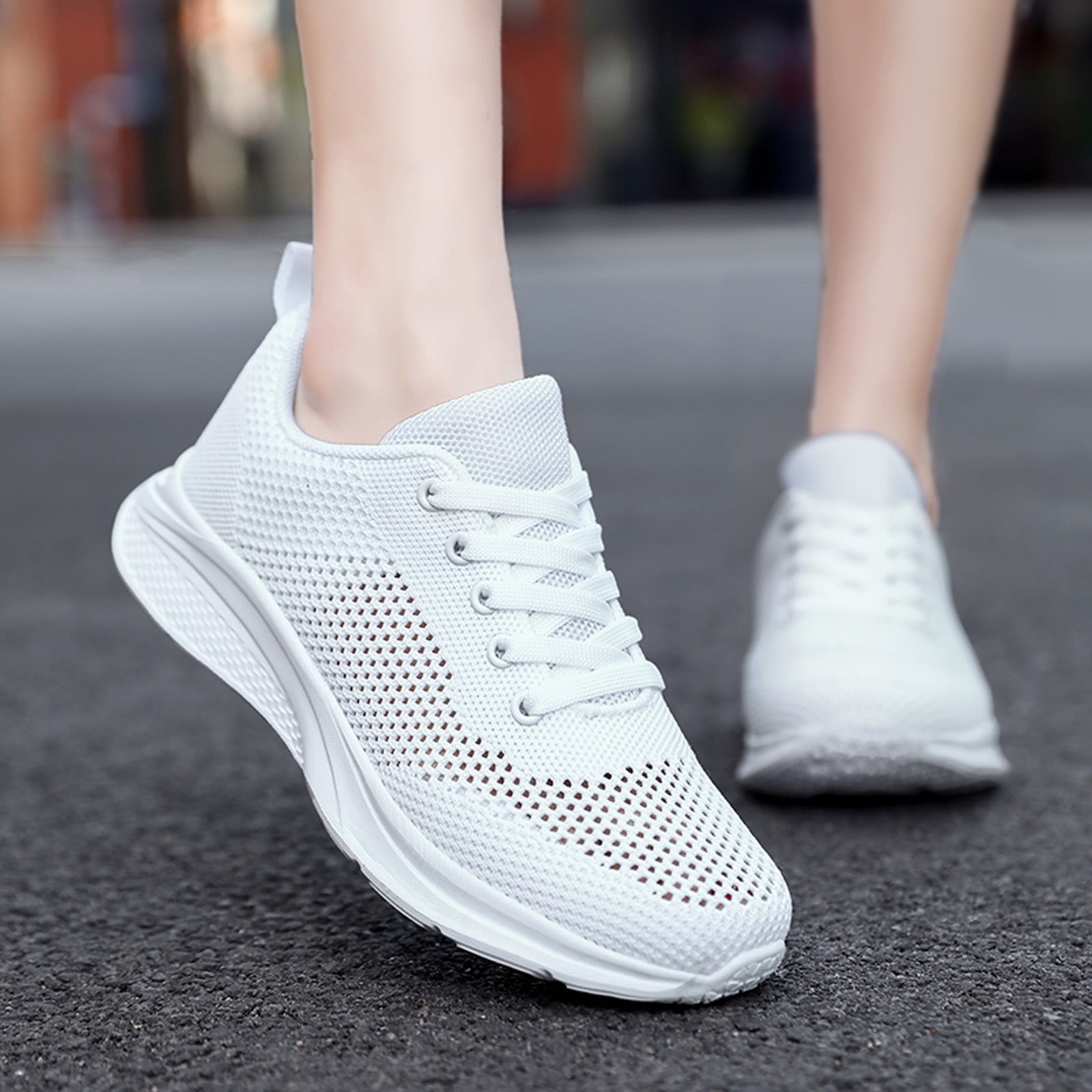 Amazon.com: NC Breathable Sneakers Sexy Round Toe Platform Sneakers Women  Casual Shoes Ladies Mesh Running Shoes Spring and Autumn Models : Clothing,  Shoes & Jewelry