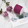 thumbnail image 4 of U8MO 100yards/roll Braided Nylon Thread Knotting Cord Beading String DIY Craft 0.8mm-Camellia, 4 of 9