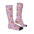 thumbnail image 3 of Daiia Sports Socks Lovely Animals Printed Novelty Crew Socks for Men Women Knee High Socks Cotton Socks Soft & Breathable Support Unisex Socks, 3 of 9