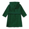 thumbnail image 4 of LIUJUNSHOP Toddler Girls Long Sleeve Christmas Velvet Sleepdress Cozy Bathrobe Loungewear for Kids Holiday Pajama Outfit Green 12-18 Months, 4 of 5
