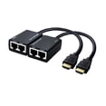 thumbnail image 1 of MesaSe HDMI Extender Up to 30m Over CAT5e CAT6  Extend 1080p Audio Video  Transmit Audio Video, 1 of 11