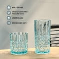 thumbnail image 2 of Juego de 4 vasos para beber BELLAFORTE Myrtle Beach, 530 ml, sin BPA, 2 of 7