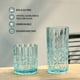 thumbnail image 3 of Juego de vasos irrompibles BELLAFORTE, paquete de 4, 532 ml, varios, 3 of 8