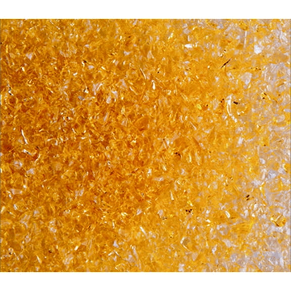 Oceanside 96COE Glass Frit - MED-MED AMBER