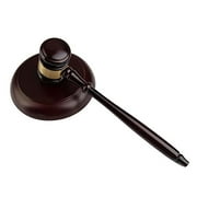 Wooden Gavel and Sound Block perfet for Judge Lawyer Auction Sale