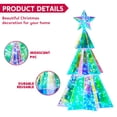 thumbnail image 4 of Árbol de Navidad Joiedomi de 15 pulgadas con luz prismática USB, 4 of 9