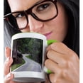 thumbnail image 2 of 3drose, South Dakota, Custer State Park, Needle Hwy - Us42 Cmi0311 - Cindy Miller Hopkins, 15oz Two-tone Green Mug, 2 of 6