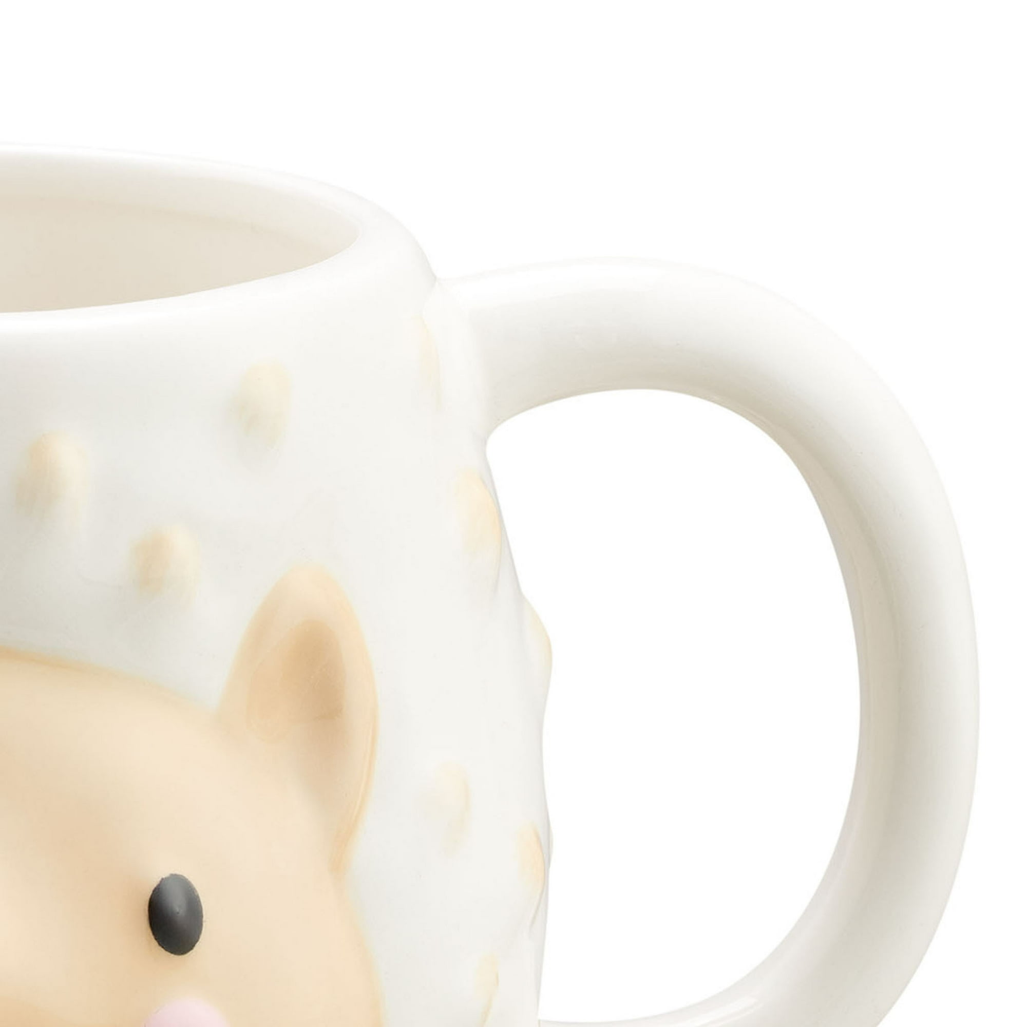 Mainstays White & Beige Porcupine Sculpted Ceramic Mug, 17.25 oz, 1 Piece -  Walmart.ca