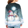 thumbnail image 5 of YOUYEDIAN Christmas Sweatshirt for Girls Long Sleeve Crewneck Xmas Graphic Fleece Pullover Tops, 5 of 5