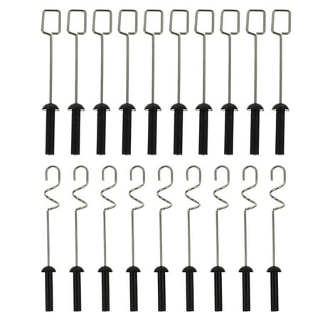 

20pcs Pigment Blender Replacement Heads Stainless Steel Pigment Agitator Heads