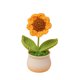 thumbnail image 1 of Jardín floral pequeño, maceta de lana, decoración interior, maceta de fieltro, maceta de lana suave, maceta para plantas, maceta de fieltro texturizado, maceta para hogar, maceta para, 1 of 8