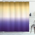 thumbnail image 1 of Ambesonne Ombre Shower Curtain, Creative Color Change, 69"Wx84"L, Dark Mustard Blue Violet, 1 of 3