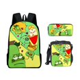 thumbnail image 3 of Juego de tres piezas en 3D, Bolsa Escolar Roblox, bolsa de almuerzo para niños, estuche para lápices, regalo de cumpleaños para niñas y niños, 3 of 4