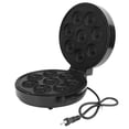 thumbnail image 4 of Mini Donut Maker Machine With Non Stick Surface for Breakfast Snacks Desserts Makes 8 Doughnuts US Plug 110V, 4 of 12