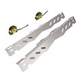 thumbnail image 1 of Wheel 2Pcs Wheel Alignment Tools Heavy Duty Automotive Hub Alloy Steel Toe Plates for Vehicles Tire Repair with 2 Tape Measures, 1 of 7