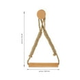 thumbnail image 5 of SHOWERORO Roll Holder Khaki Rope Kitchen Use 1 Set 6.5x1x12.2In, 5 of 8