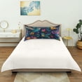 thumbnail image 5 of Satin Pillowcase Home Luxury Envelope Pillowcases Soft And Smooth Hummingbirds & Butterflies Pattern, 5 of 6
