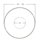 thumbnail image 3 of Anillo de arandela de de de placa de interruptor de palanca 5 uds para guitarra eléctrica LP #2 2 perfke Arandela de Interruptor de 3 Maneras, 3 of 6