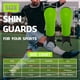 thumbnail image 5 of Espinilleras de fútbol para adultos, jóvenes y niños, espinilleras de fútbol para niños y niñas, equipo de protección de fútbol con tobillera, 5 of 5