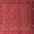 thumbnail image 1 of Ahgly Company Indoor Square Oriental Red Traditional Area Rugs, 3' Square, 1 of 4