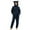 Navy-01, variant on REALiKUN Onesie Pajamas for Women One Piece Fuzzy Sherpa Jumpsuit Cute Warm Fleece Hoodie Romper Winter Adult