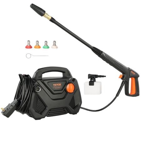 VEVOR Electric Pressure Washer, 2150 PSI, 1.85 GPM, Portable