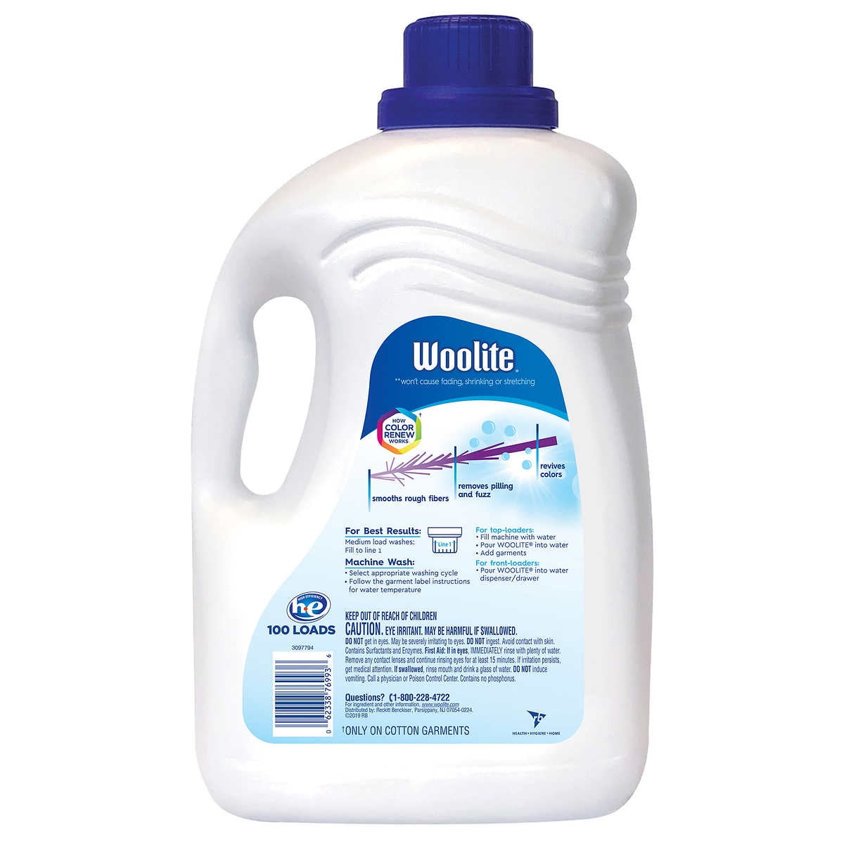 Woolite Gentle Cycle Laundry Detergent - 100 fl oz jug