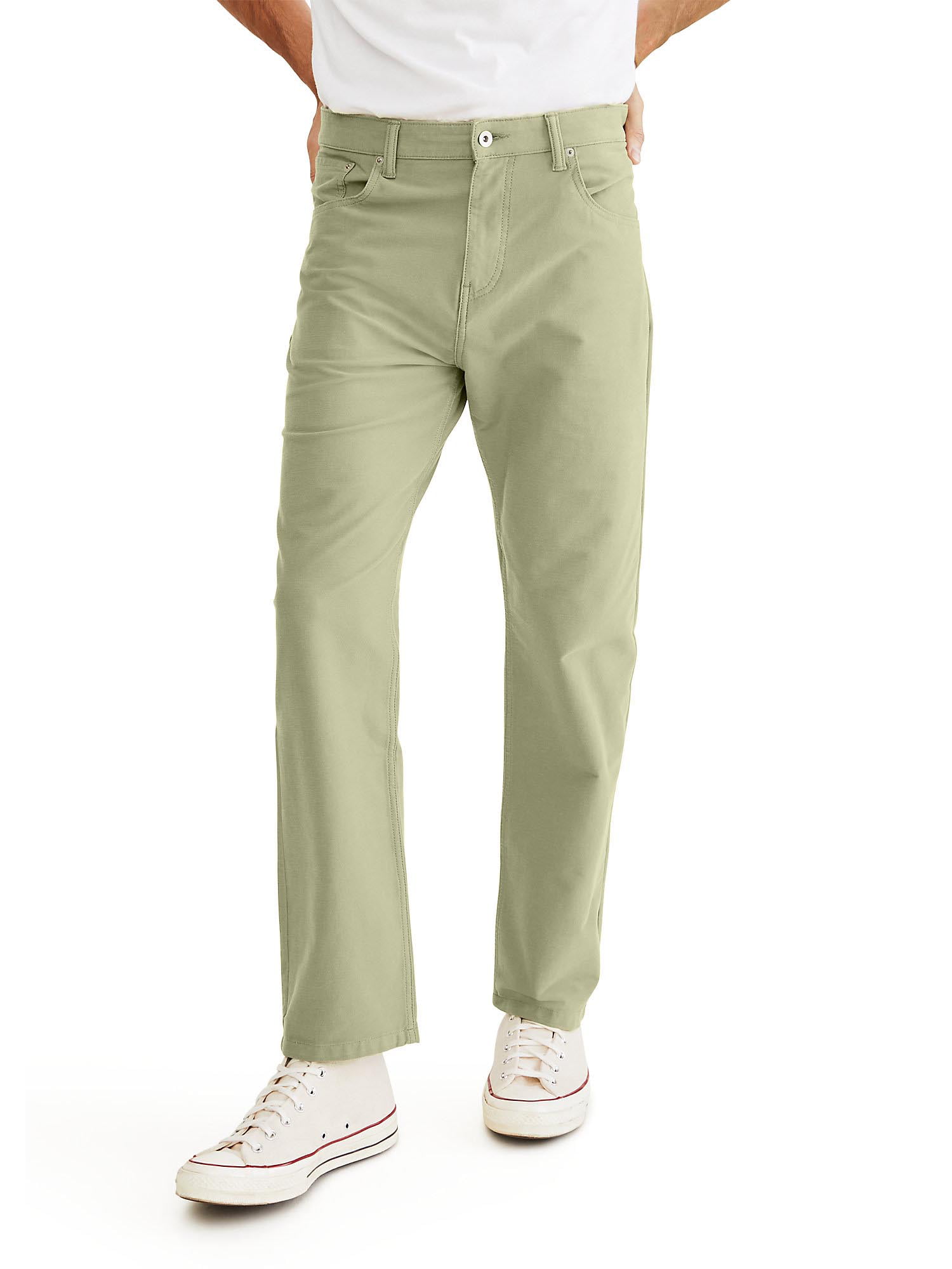Dockers Men's Slim Fit Smart 360 Knit Comfort Cut Pants - Walmart.com