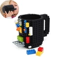 thumbnail image 1 of Taza de seguridad ambiental. Taza de bloque de construcción divertida, taza de café de montaje DIY, taza de agua de descompresión Adepaton LL-1306, 1 of 5