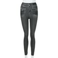 thumbnail image 5 of TAIAOJING Women's Skinny Jean Jeans Pants Pocket Plus Size Length Fitness Leggings Denim Slim Leggins Jeans, 5 of 7
